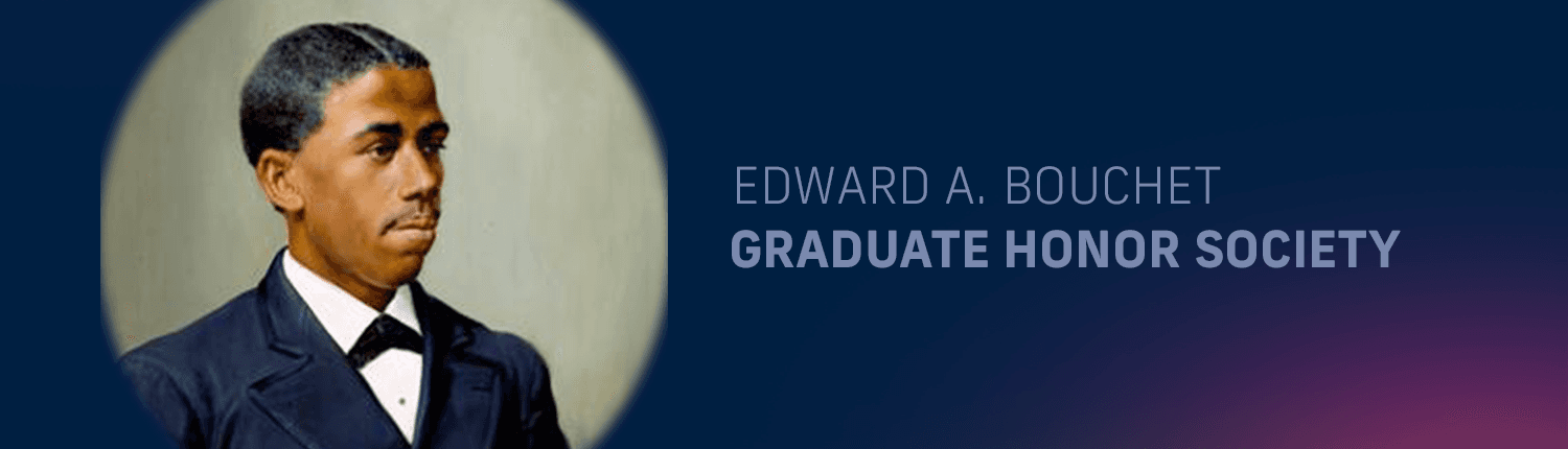 Edward Bouchet Graduate Honor Society logo